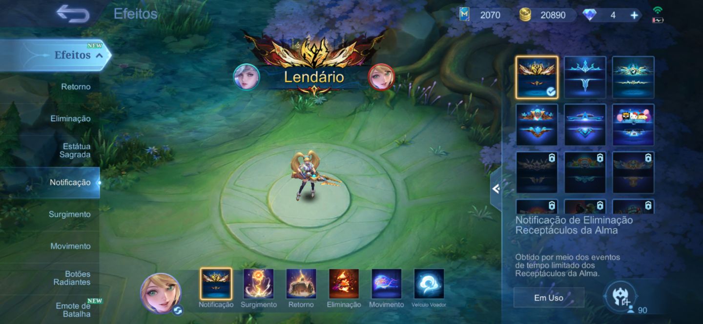 Conta de MOBILE LEGENDS FANNY MIKASA