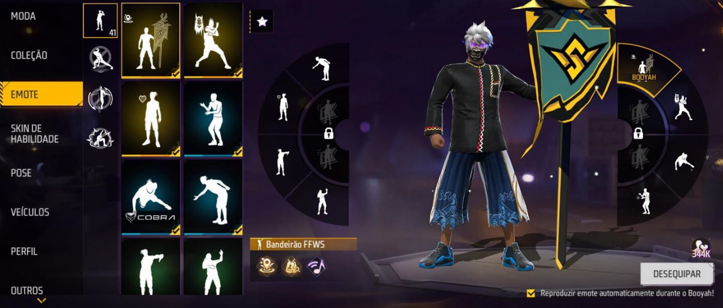 Conta free fire com punho e skins raras PROMOÇÃO