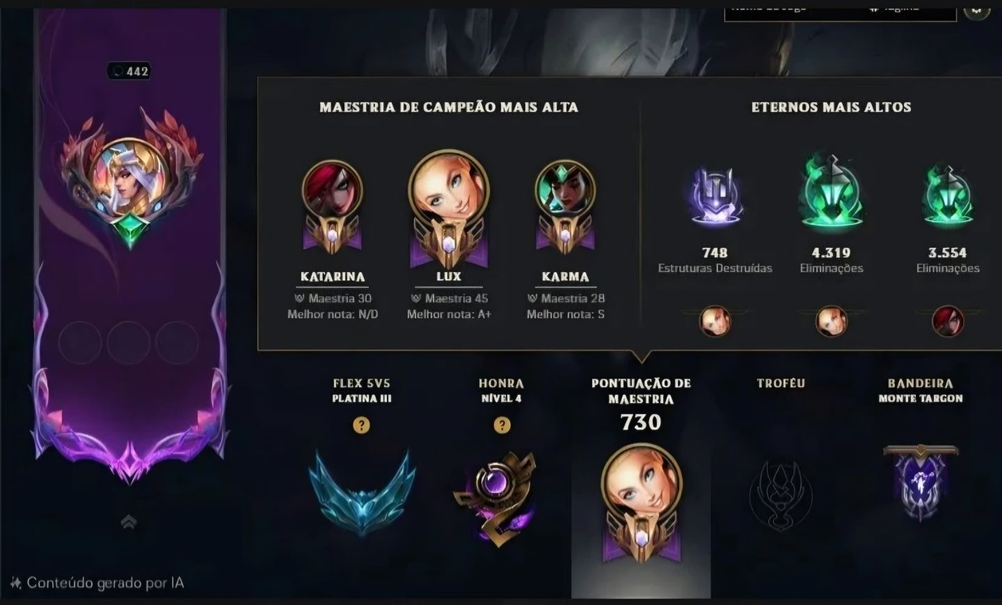 (DESAPEGO) Conta de League Of Legends com Muitas Skins!