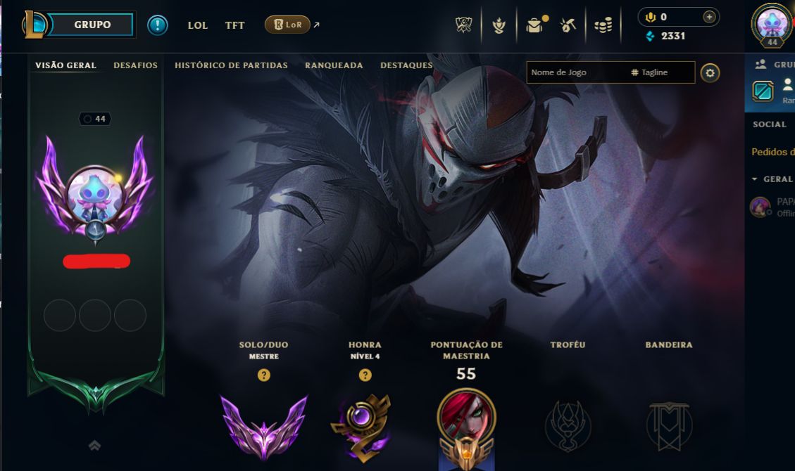 CONTAS ELOS LEAGUE OF LEGENDS EMAIL NÃO CONFIRMADO ABASTECIDO