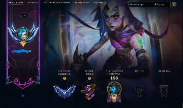 Conta Jinx Fragmentada de Arcane