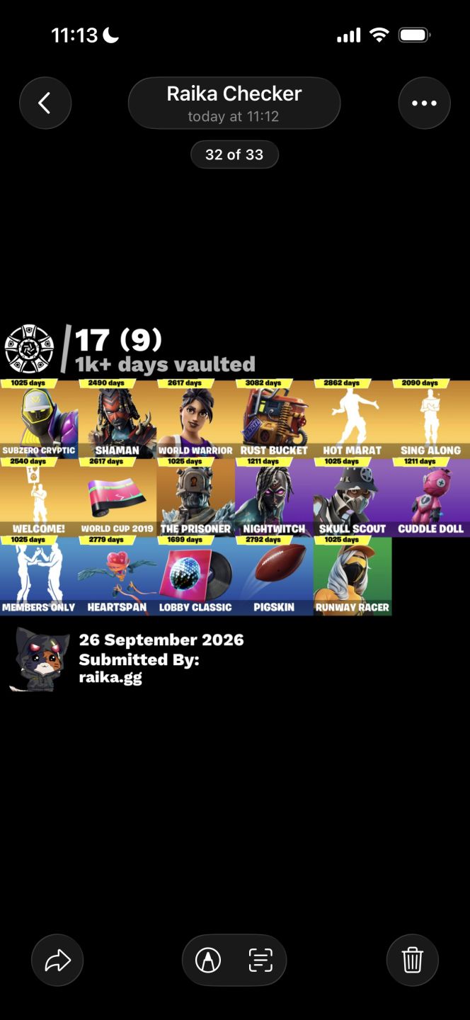 PSN Nv 227 + Fortnite OG (111 Skins | Minty, Reaper, World Warrior) + FC26/GT7 +