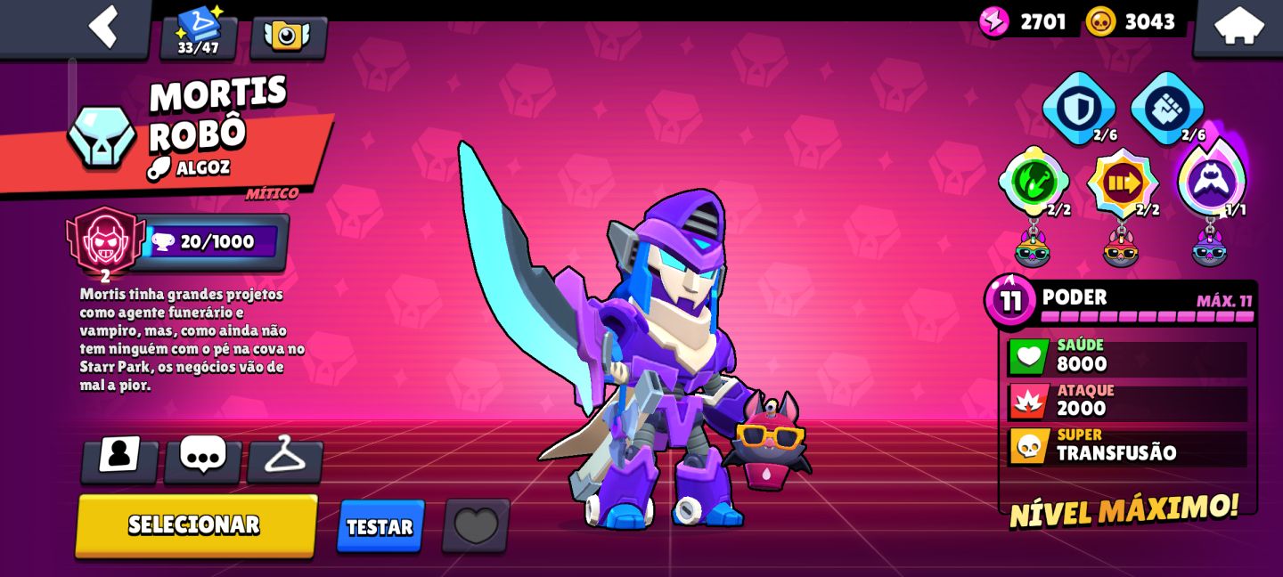 Conta de Brawl Stars Gemada com 87 mil troféus | 100% Acesso