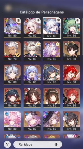 CONTA HONKAI: STAR RAIL ENDGAME | 9 CONES ASSINATURA | MUITOS T5 | EIDOLONS