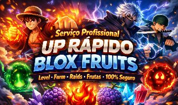Blox Fruits Serviço | Level, Farm, Raids, Frutas