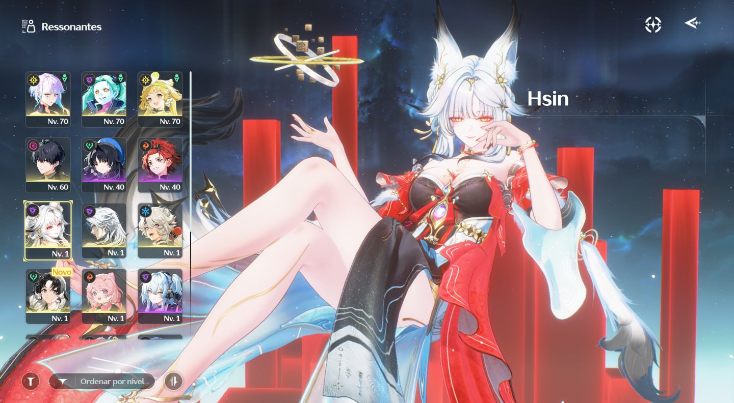 Conta Rara Wuthering Waves - Lucy S6R1 + Rebecca S3R1 + Hsin