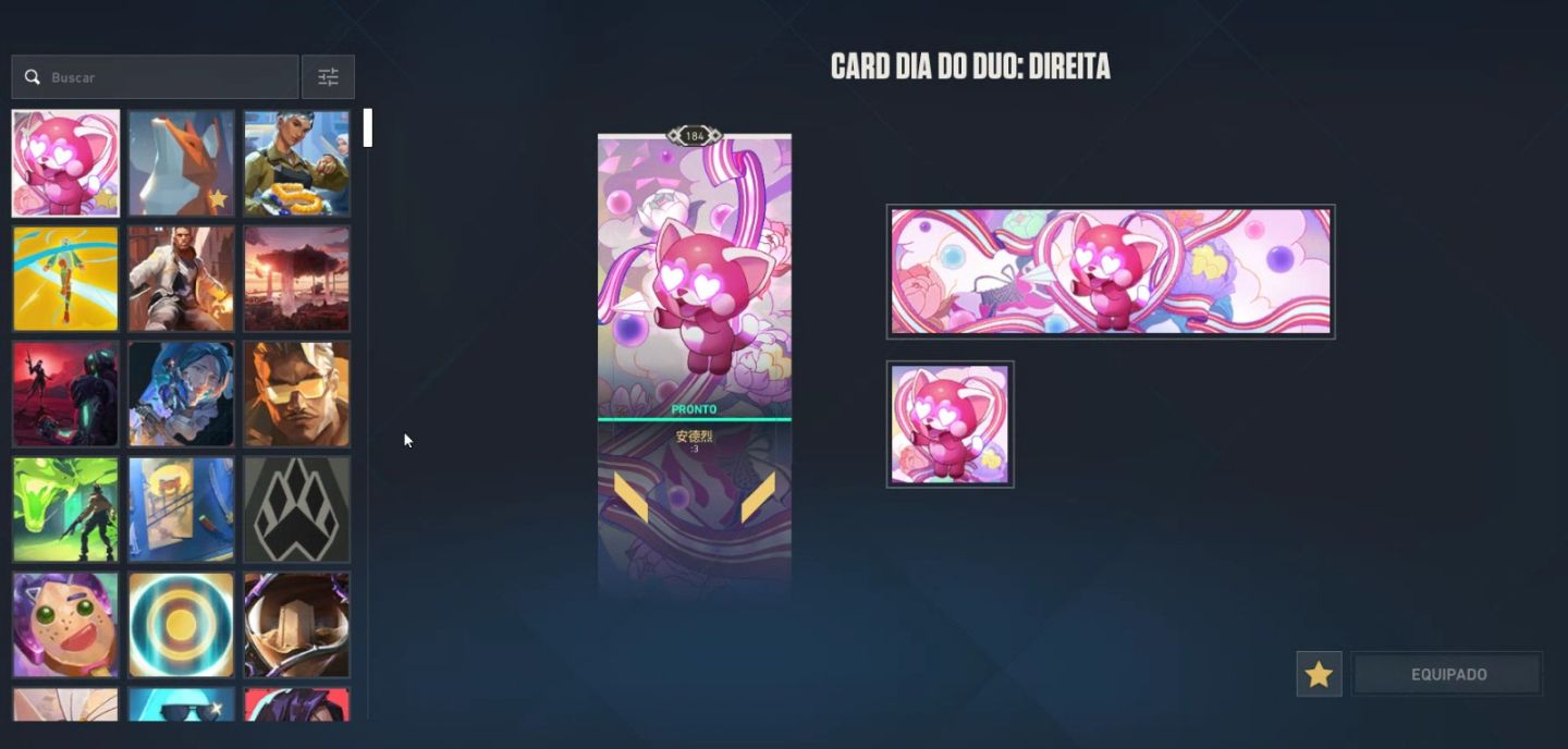 Conta Valorant com muitas skins