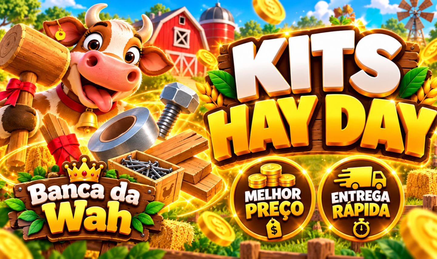 HAY DAY / KIT CELEIRO / KIT SILO / KIT TERRA /ITENS DE LIMPEZA- PROMOÇÃO POR R$2