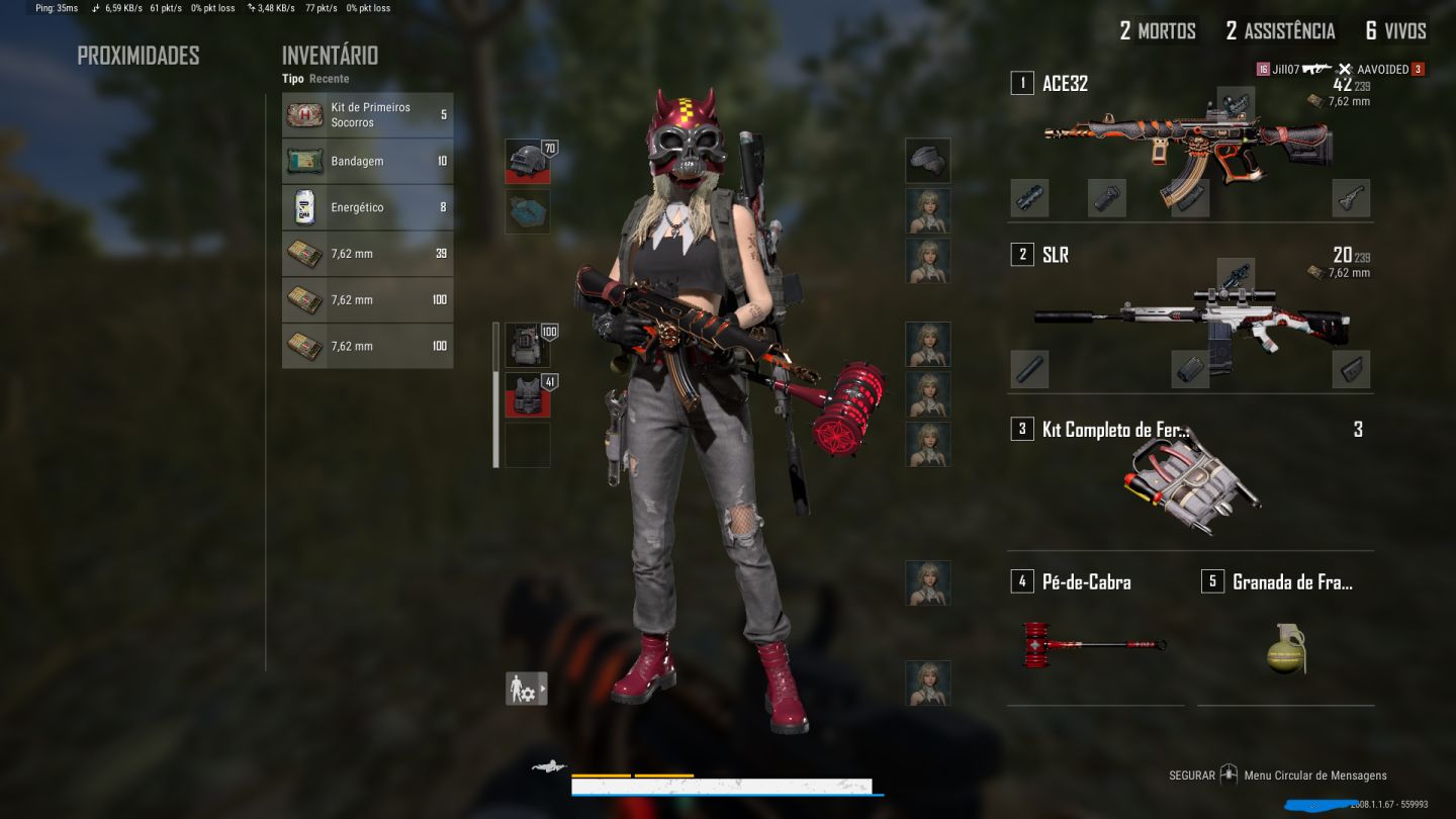 CONTA PUBG STEAM -3 PROGRESSIVAS+SMOKE+PLUS+GLASYA N2 - VALOR BAIXO