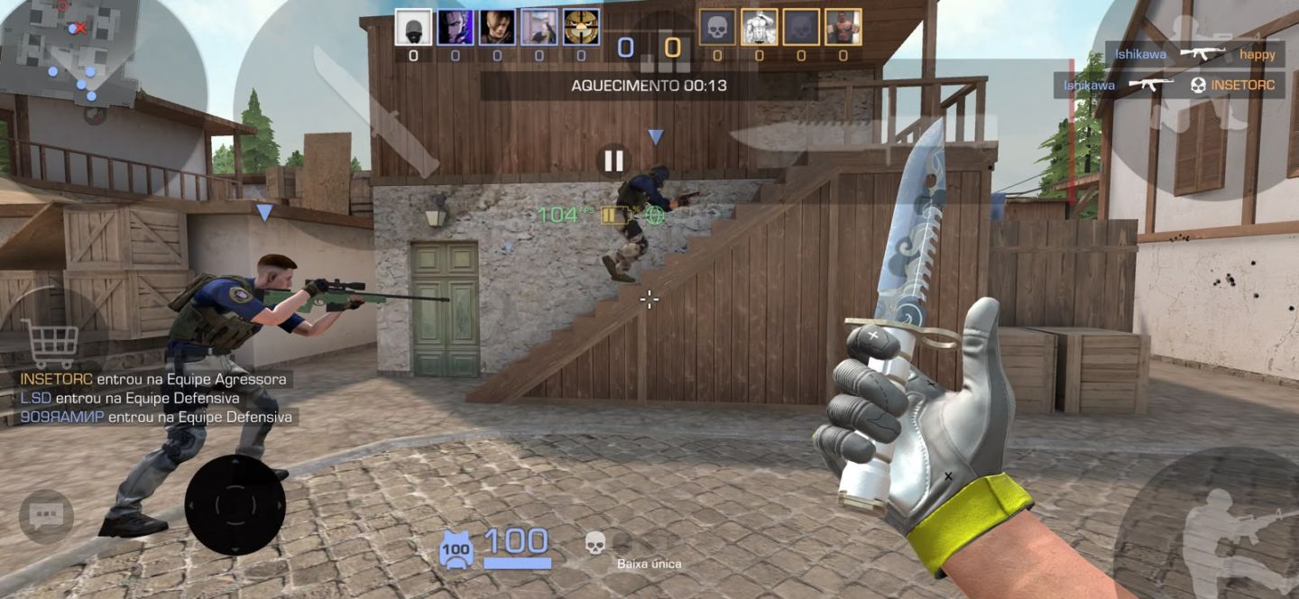 Conta Standoff 2 20k no inventario
