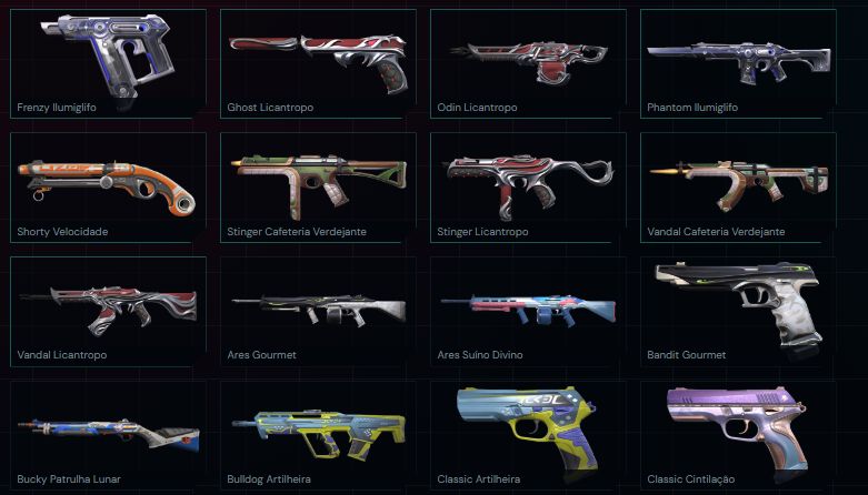 CONTA VALORANT | 44 SKINS 3 FACAS 24 AGENTES | CHAMPIONS 2026 CONFIRA!