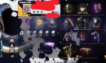 CONTA FREE FIRE NV 69 | 17 MEDALHAS DO MESTRE | XM8 Atributadas | LOGIN GOOGLE