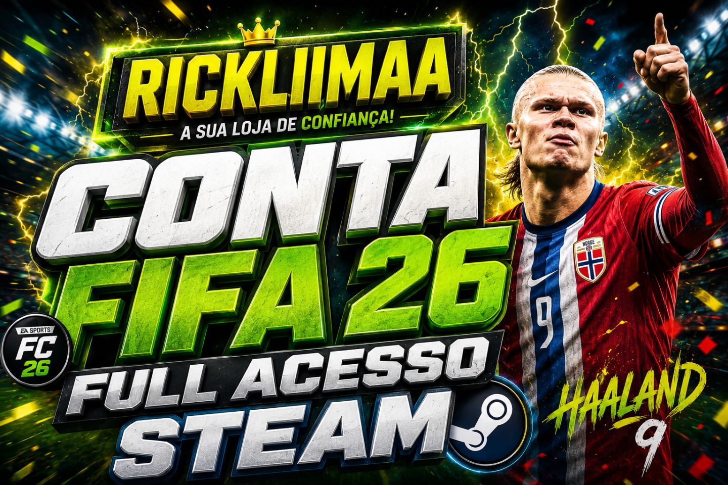 SUMMER SALE - CONTAS FIFA 26 - FULL ACESSO - STEAM