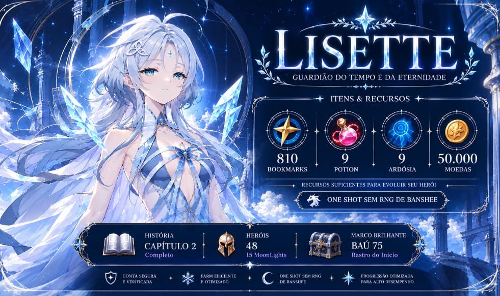 Epic Seven Conta Early Game com Lisette, Collab CZN, Yulha ML e Polits Pioneira