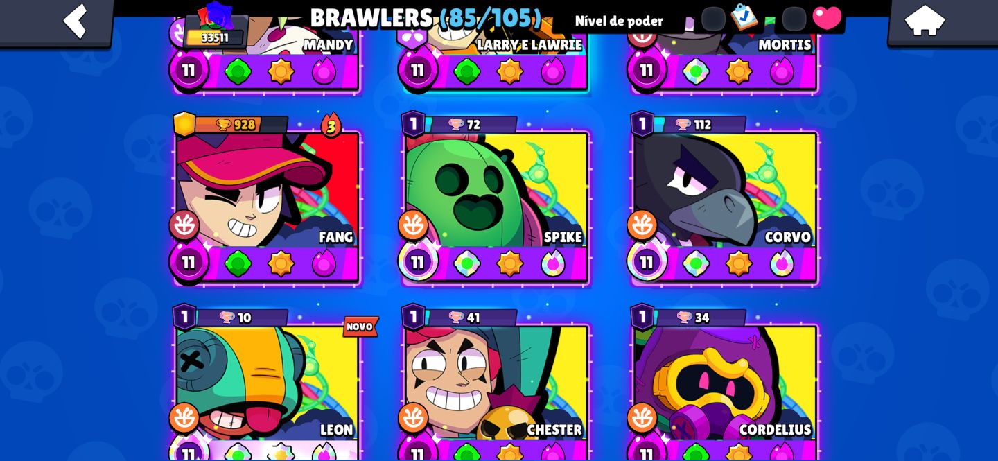 Conta boa de Brawl