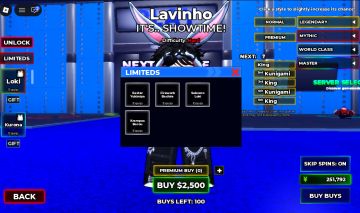 CONTA BLUE LOCK RIVALS 4 limitados+itens limitados+skins