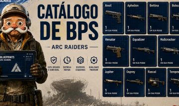 Esquemas / Blueprint (BP) ARC Raiders - ARC Raiders Esquemas / Blueprint (BP)