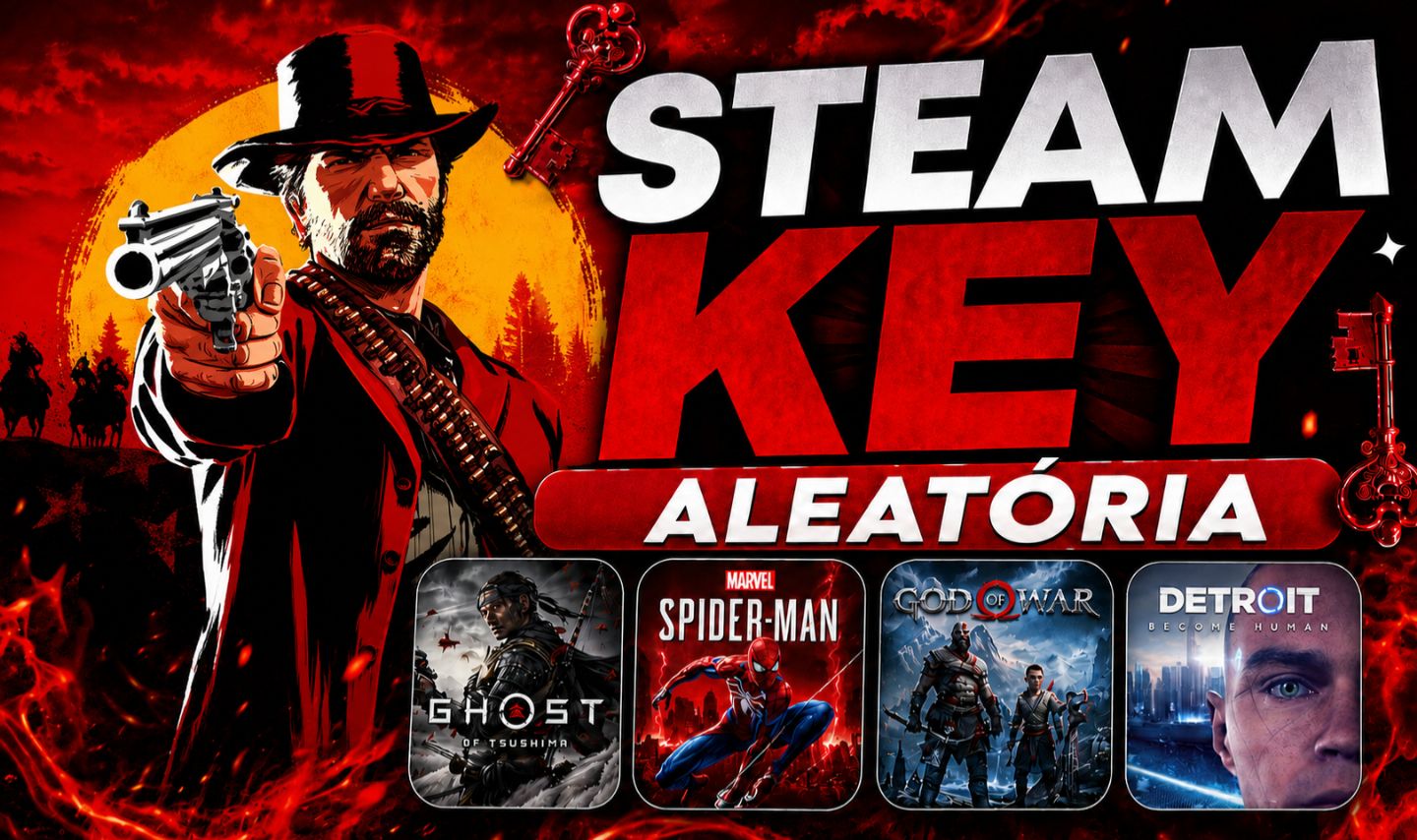 KEYS ALEATÓRIA STEAM(MENOR PREÇO DO MERCADO!)