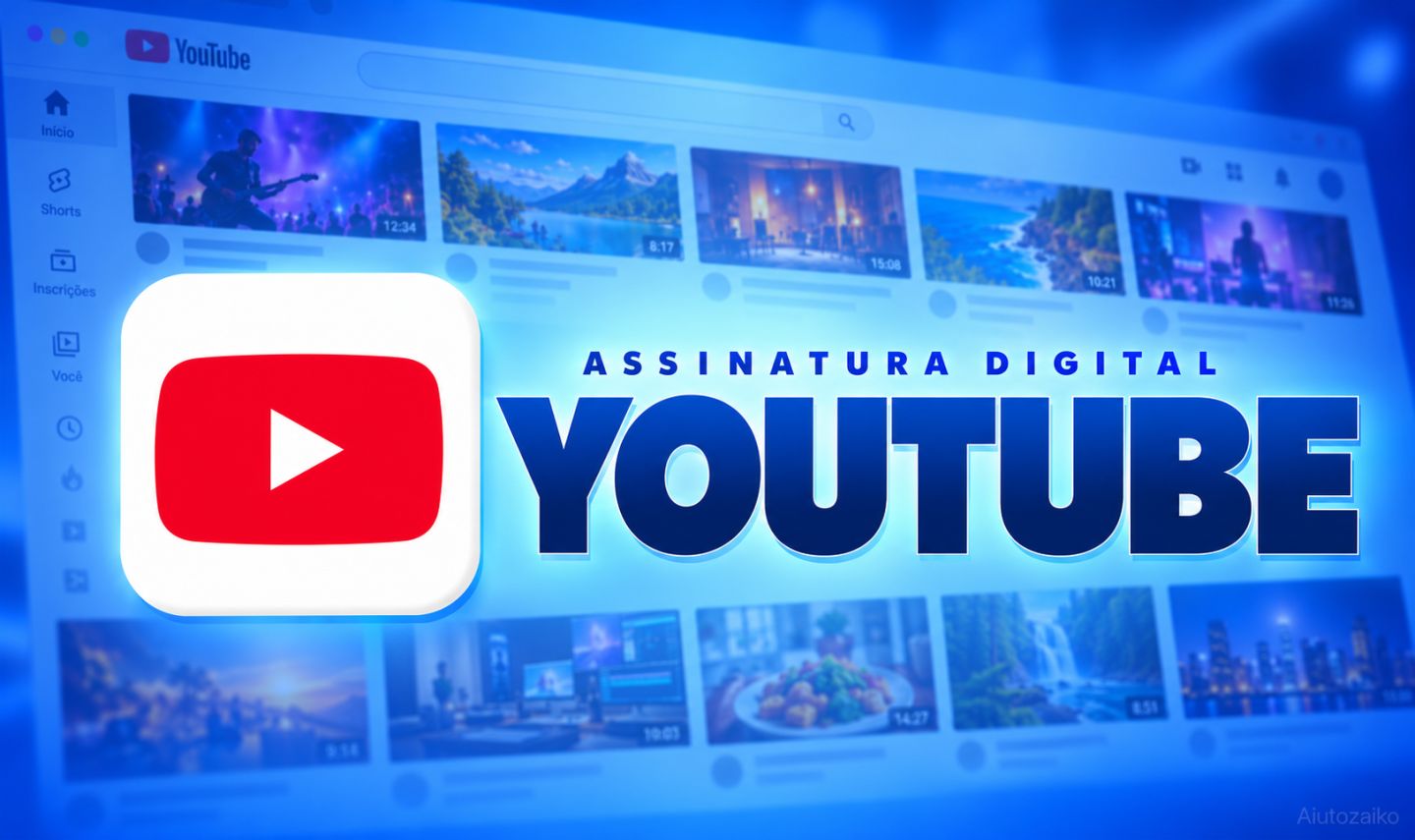 Combo Assinaturas: Youtube | Canva | Gemini | Crunchyroll | Deezer | + Brinde