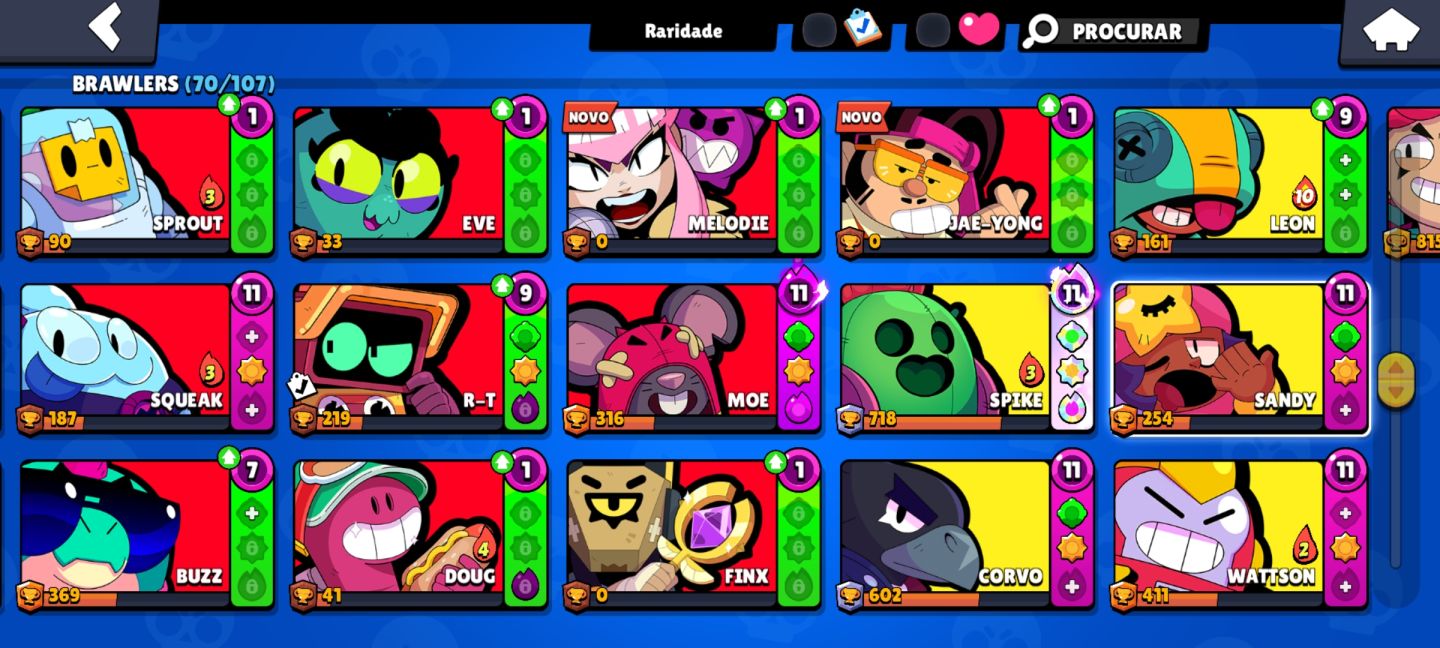 OFERTA!!!! Conta de brawl stars totalmente sua, conta com 18k, mais informações
