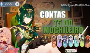 GENSHIN IMPACT | Contas Starter | Tiros & T5 |