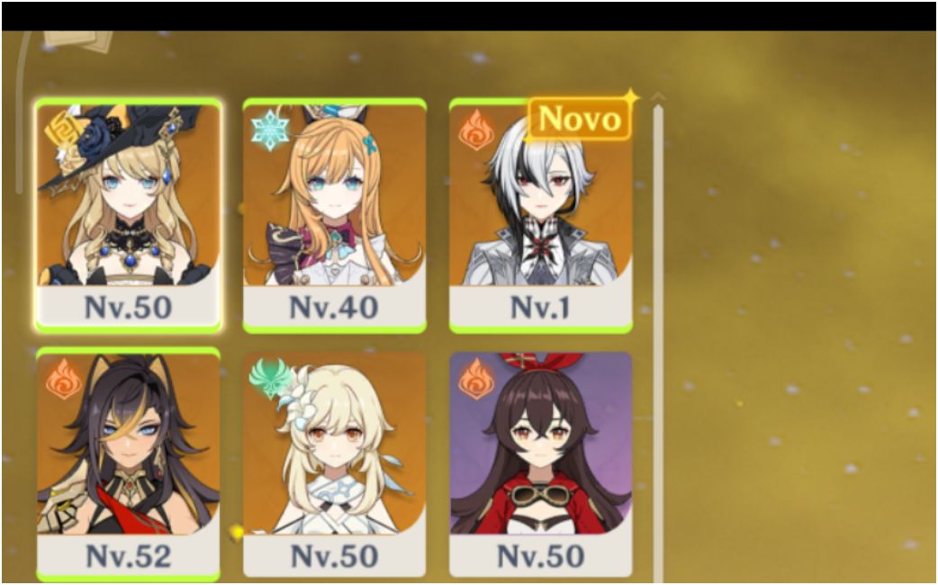 CONTA GENSHIN IMPACT SERVER AMÉRICA E ÁSIA