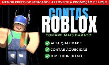 CONTA DE ROBLOX ANTIGA UPADA EM ALGUNS JOGOS, BARATA (CONTA DE 6 ANOS)