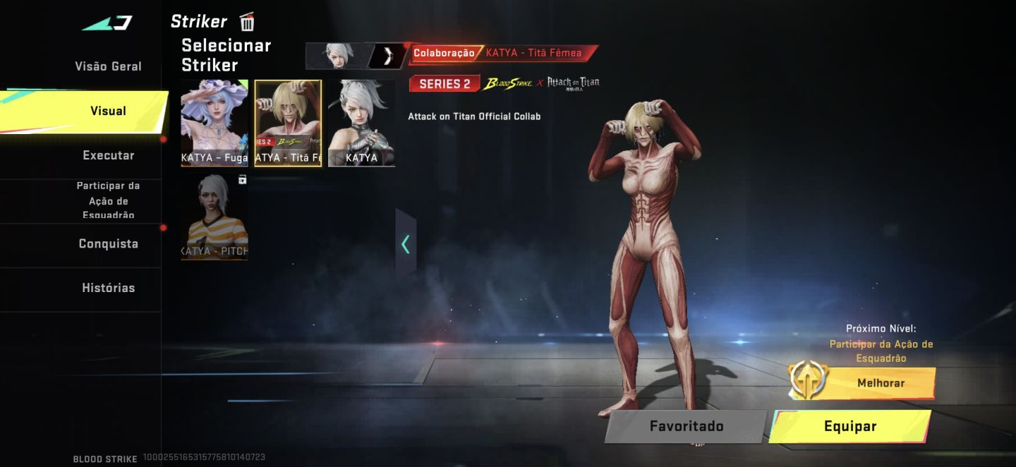 CONTA DE blood strike completinha pronta pra jogar