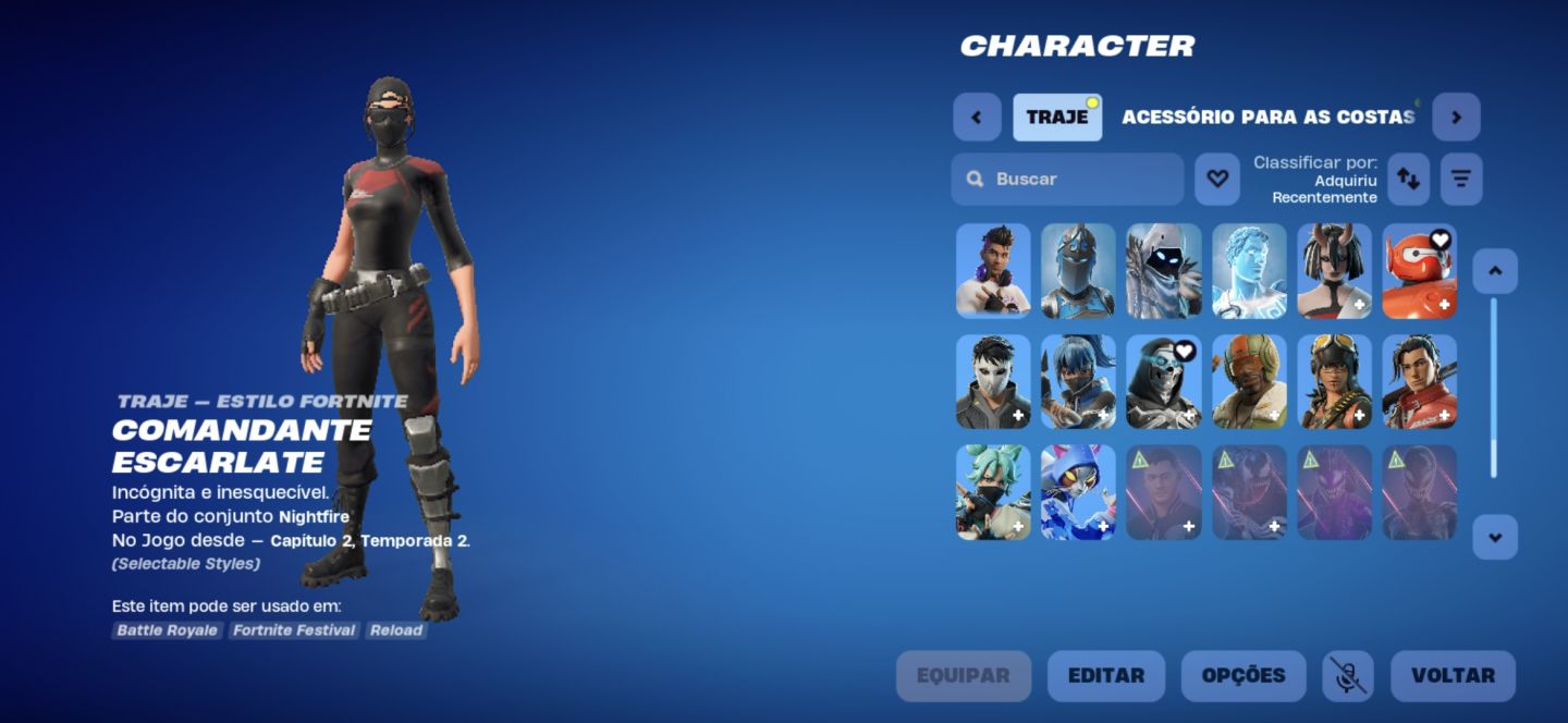 CONTA FORTNITE À VENDA | SKINS RARAS, CARROS BMW E LAMBORGHINI, EMOTES...