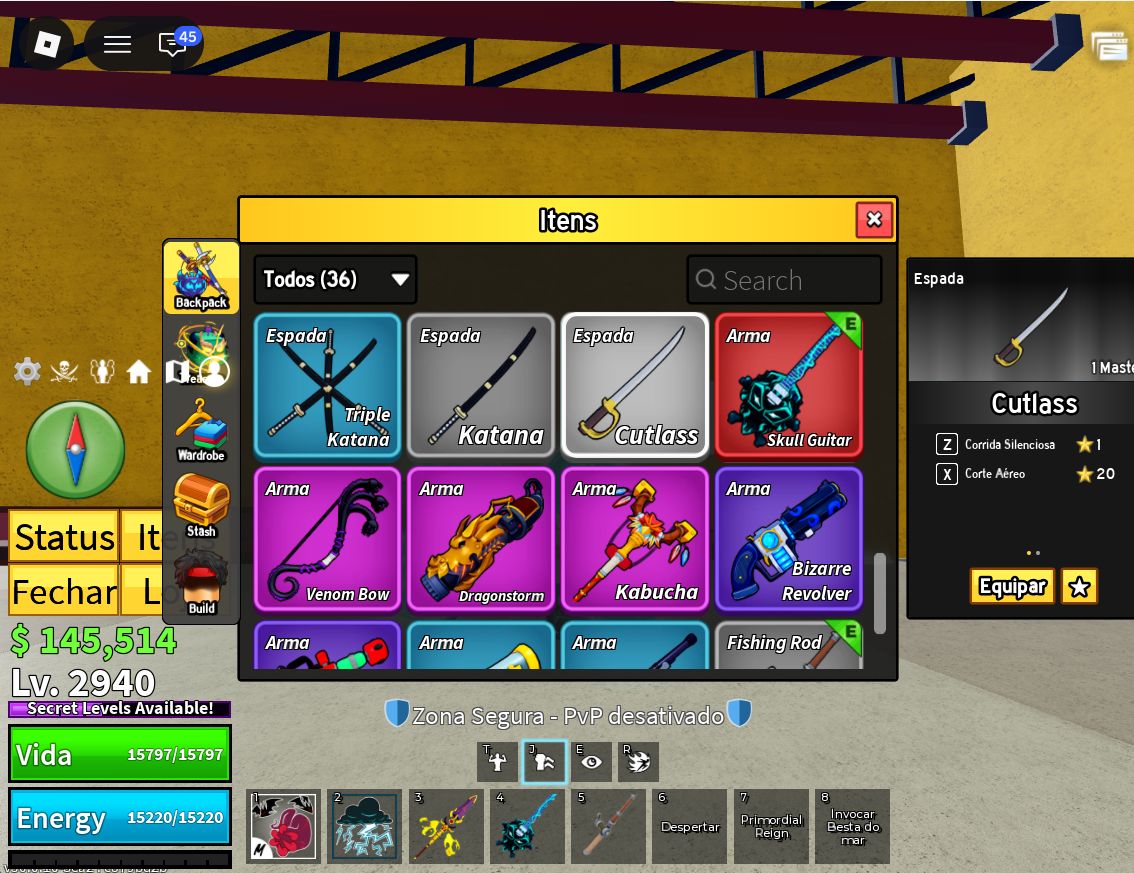 CONTA DE BLOX FRUITS COM DRAGON PERMANENTE NIVEL 2940