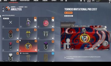 Six invitational 2017/ amuleto ouro ano 1, ash black viper etc.