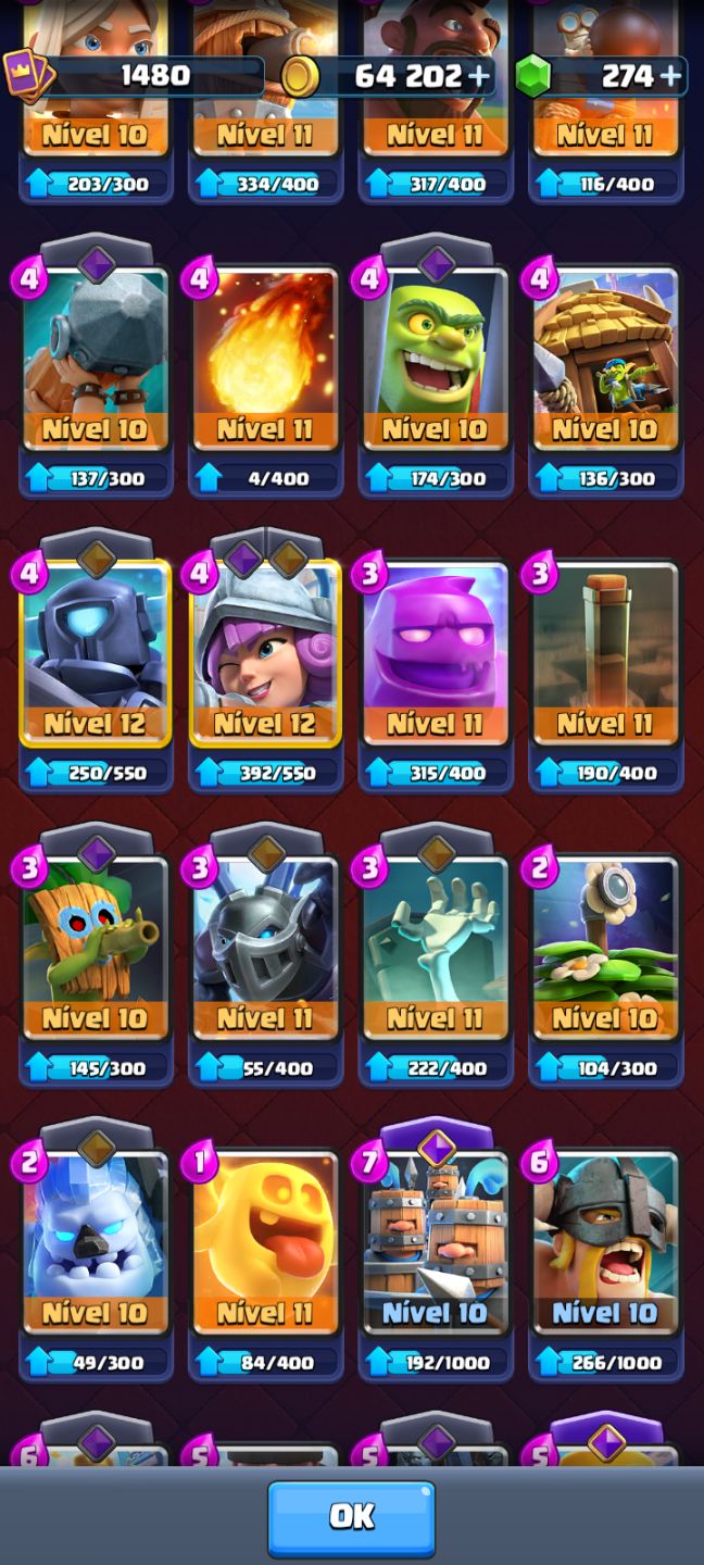 Conta Clash royale 10K+