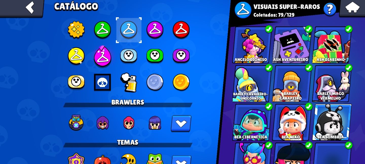 Conta de Brawl 50K de troféus, (PRA SAIR HOJE!!!))