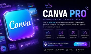 Canva PRO Design Profissional (Acesso Premium)