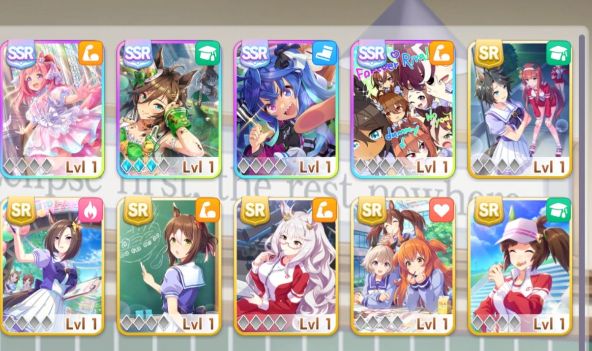 UMAMUSUME PRETTY DERBY [UMAMUSUME] 2.7K CARATS [MR C.B 3LB] [23x SSR]
