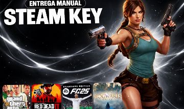 STEAM KEYS {MAIS BARATAS DO SITE} !!!!