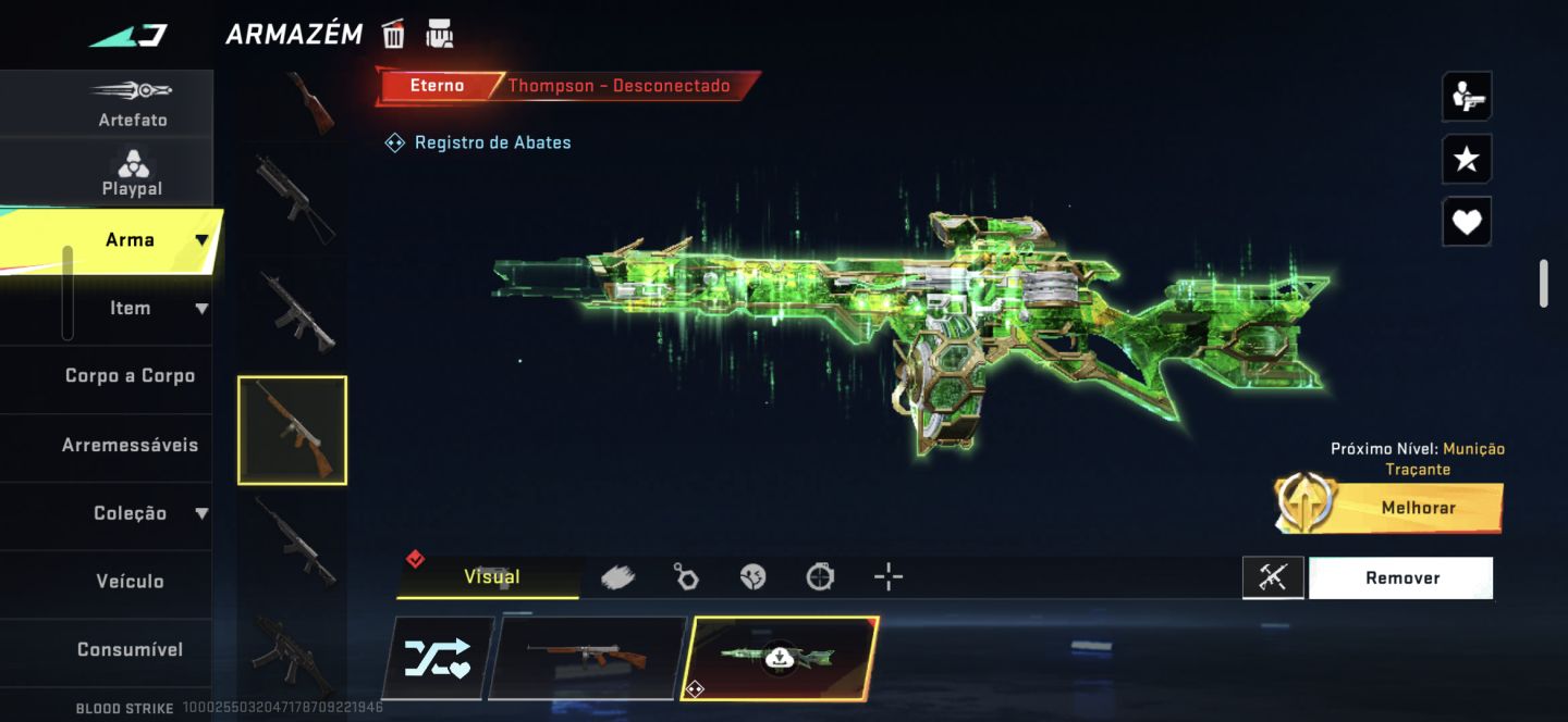 Conta de blood strike gemada e com skin eterna do zero