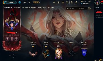 CONTA LOL LVL 810| 700SKINS/COM AHRI LENDA IMORTALIZADA E MAIS SKINS RARAS