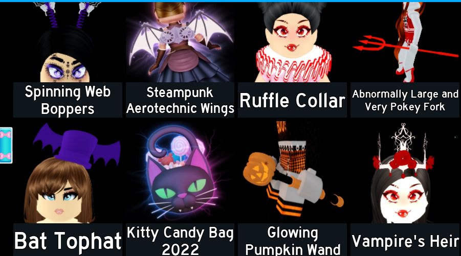Conta roblox com skins femininas com itens em alguns jogos