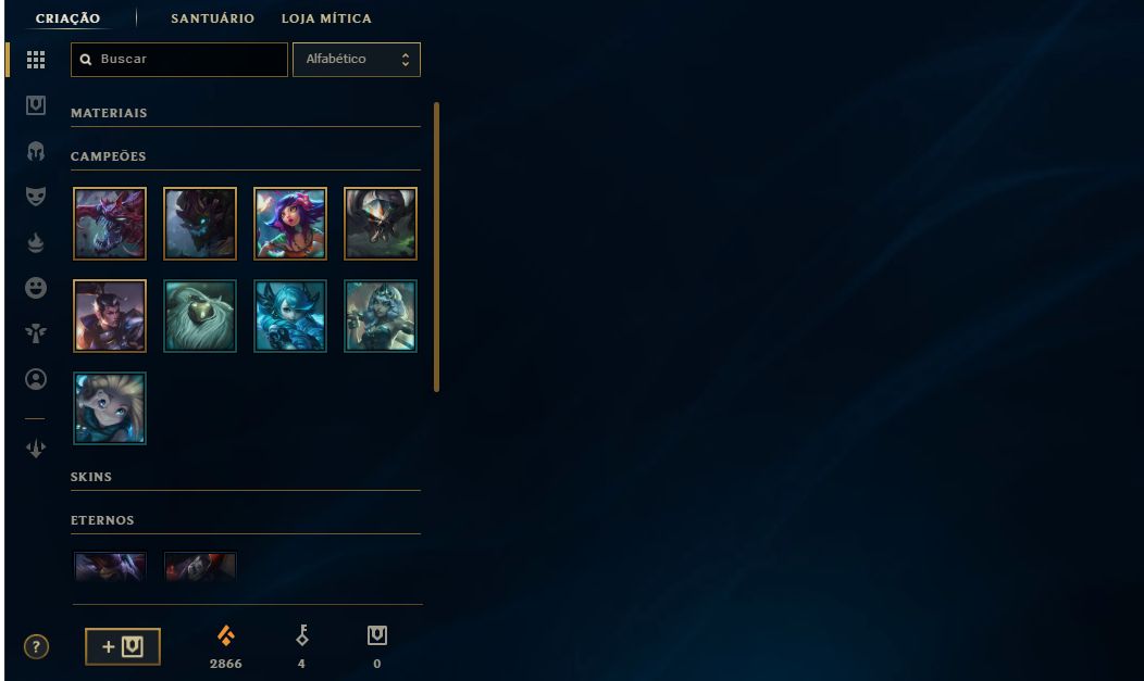 CONTA DE LEAGUE OF LEGENDS (LOL) CONTA COM MUITOS RECURSOS!