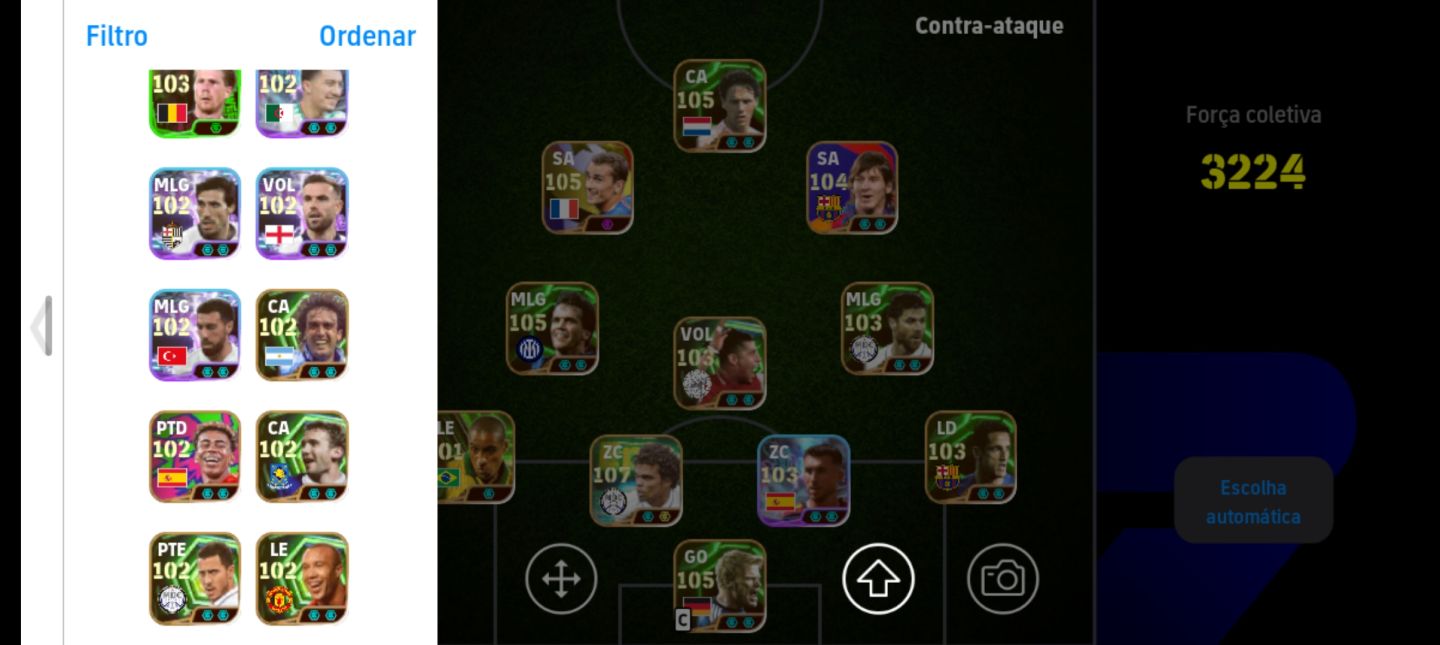 CONTA DE PES COM VARIOS SHOW TIMES