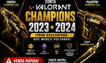 CHAMPIONS 2023 + PHANTOM CHAMPIONS 2024 + FACA CHAMPIONS | OPORTUNIDADE