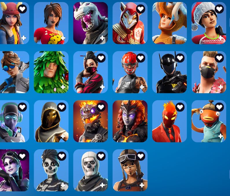 Conta fortnite /300+skins/picaretas 300+/emotes300+/ gliders300+