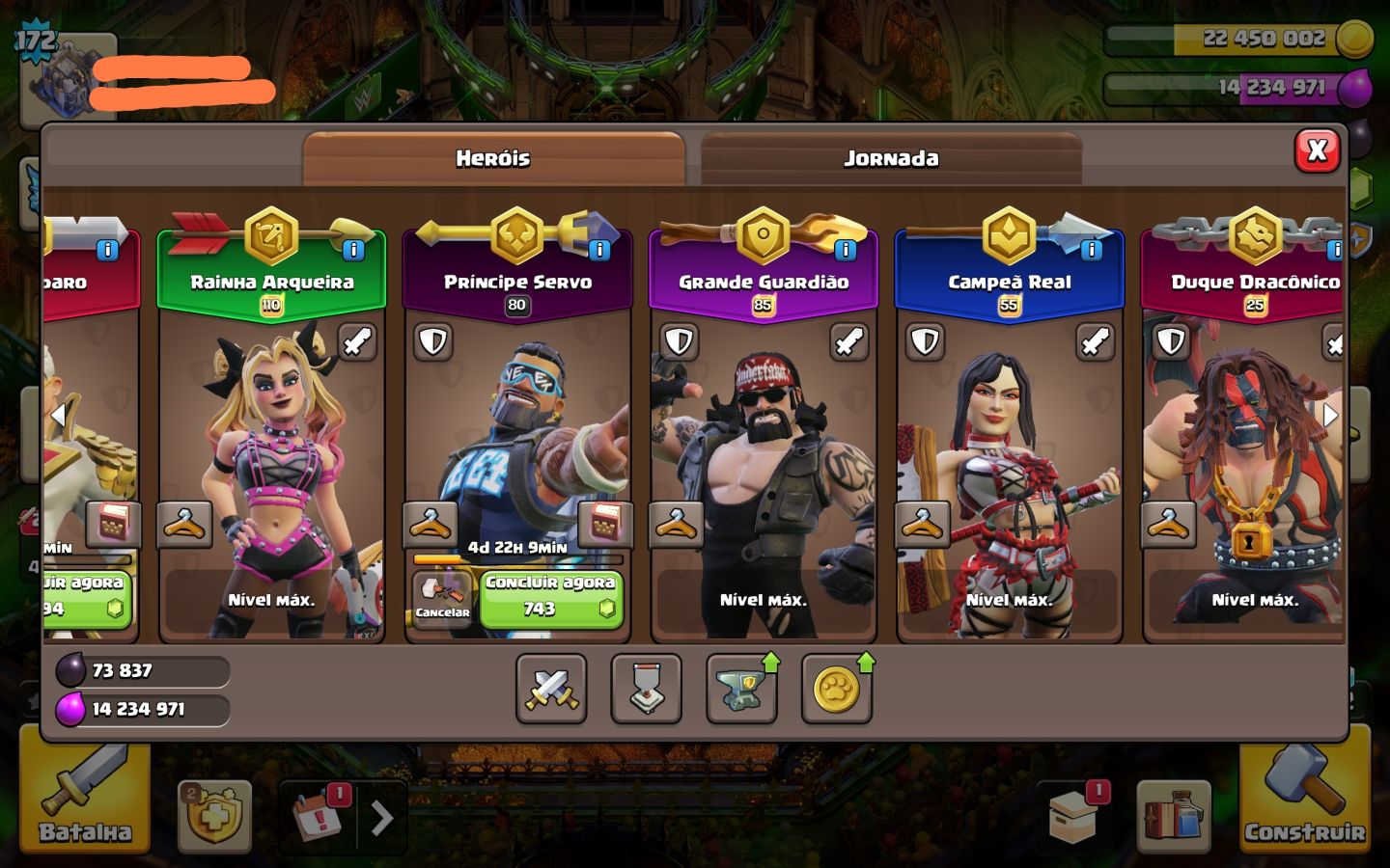 CV18 FUUL SET COMPLETO WWE + SKIN EXCLUSIVA DO REI