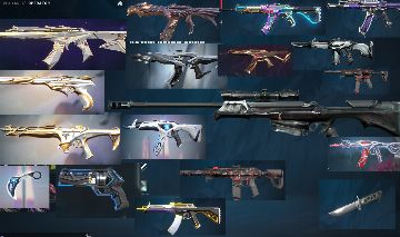 Conta valorant 1500 gasto (prata)(muitas skins) (da pra alterar email e senha)