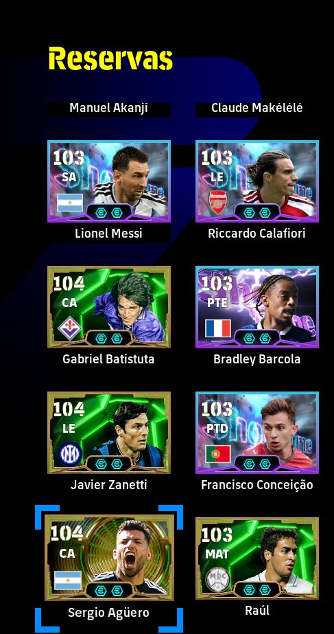 CONTA eFOOTBALL STEAM | FORÇA 3232 | PELÉ 107, DAVID VILLA, MALDINI E MUITO MAIS
