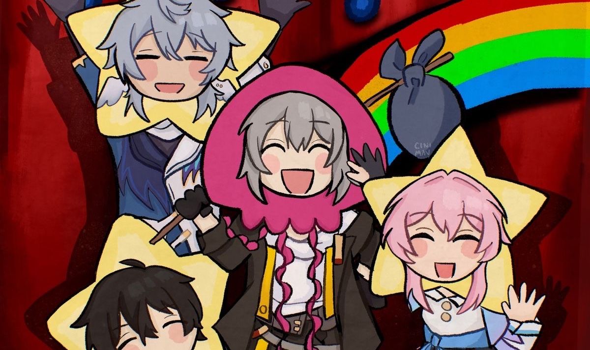 Conta Honkai Castorice BIS team + Evernight lc + Ashveil e Blade + Lc Bp