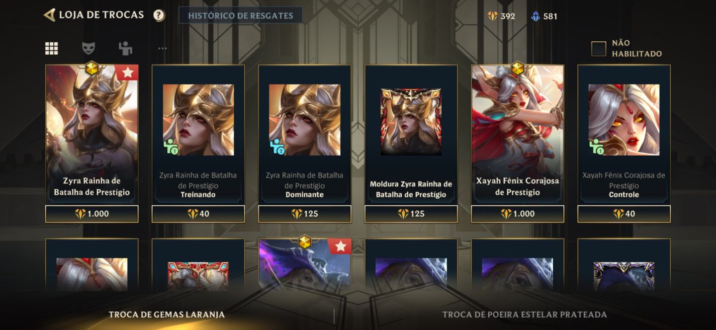 Conta Wild Rift Elo Grão-Mestre 2 Ex Desafiante