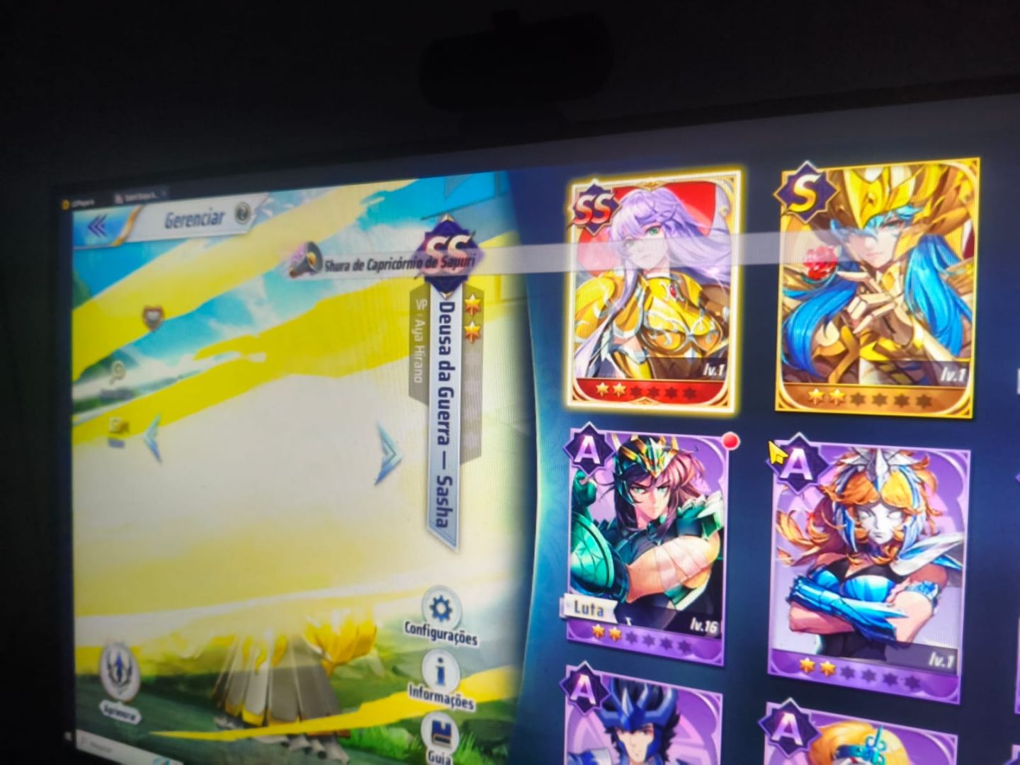 Saint seiya A151 Sasha ++