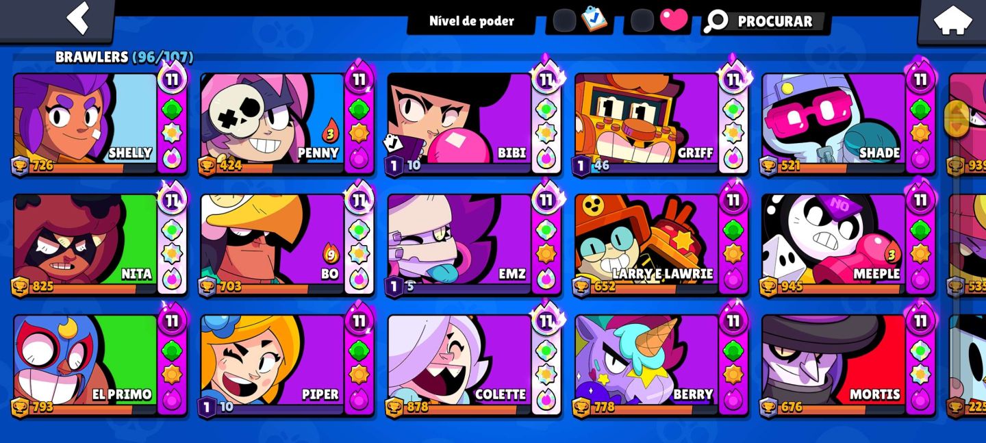 CONTA COM 28K DE TROFÉU GEMADINHA JUNTO COM CLASH ROYALE 3 HERÓI